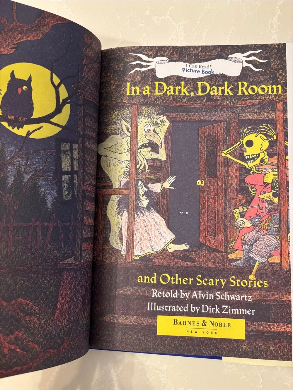 Barnes & Noble Yellow Red Black Picture Book 